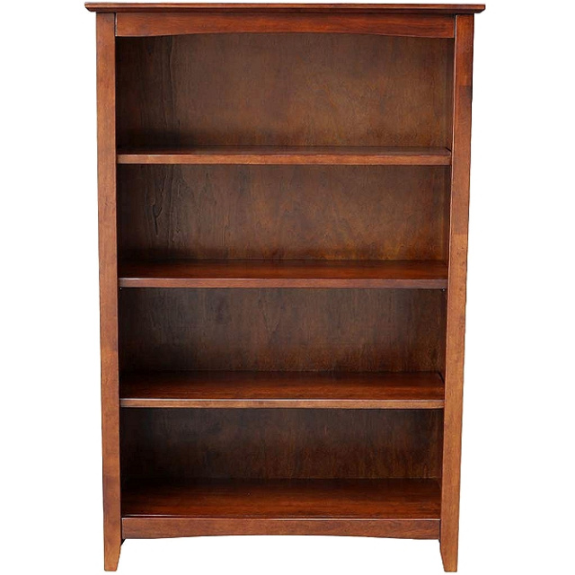 Shaker Mission 4 Shelf Bookcase