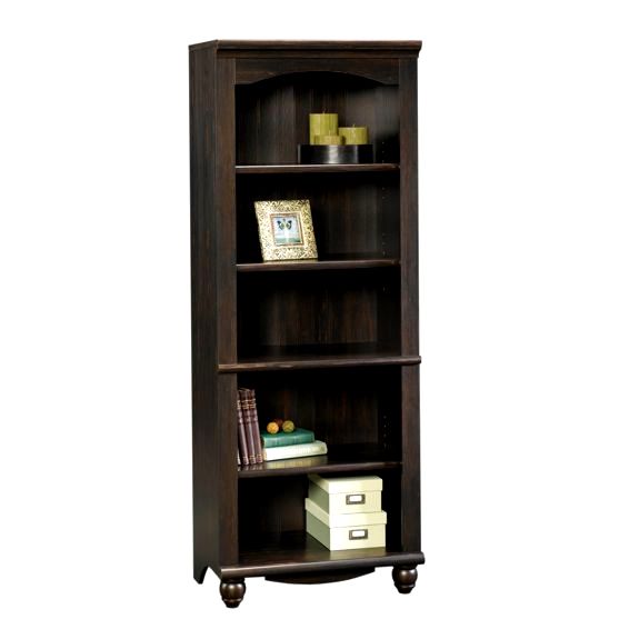 Antiqued Black Mission Bookcase