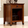 Mission Craftsman Nightstand with Wrought Iron