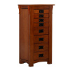 Mission Craftsman Oak Jewelry Armoire