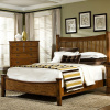 Mission Craftsman Oak Platform Bed King