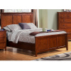 Mission Shaker Cherry Platform Queen Bed