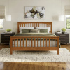Modern Mission Craftsman Maple King Bed
