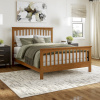 Modern Mission Craftsman Maple Queen Bed
