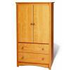 Shaker Mission Style Armoire Wardrobe