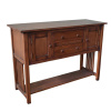 Mission Burnished Buffet Server Sideboard