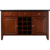 Mission Shaker Cherry Server Sideboard