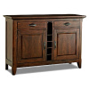 Mission Shaker Distressed Server Sideboard