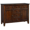 Mission Shaker Distressed Server Sideboard