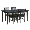 Mission Shaker Ebony 5pc Dining Set