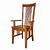 Mission Craftsman Dining Armchairs - Pair