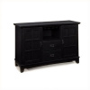 Mission Craftsman Black Lowboy Sideboard Buffet