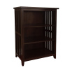 Mission 42 Inch Dark Walnut Bookcase