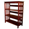 Cherry Mission Craftsman 4 Tier Bookcase