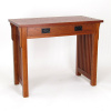 Craftsman Mission Shaker Oak Wood Desk