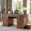 Craftsman Rustic Cherry Executive Desk