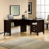 Espresso Shaker L-Shaped Desk