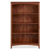 Mission Craftsman Cherry 4 Shelf Bookcase