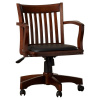 Mission Craftsman Espresso Maple Office Chair