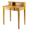 Mission Shaker Credenza Desk with Hutch