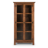Shaker Craftsman Bookcase Media Cabinet