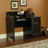 Warm Black Shaker Computer Desk w/Hutch